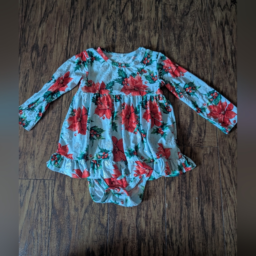 $ Posh Peanut Winter‎ Lily Long Sleeve Twirl Bodysuit